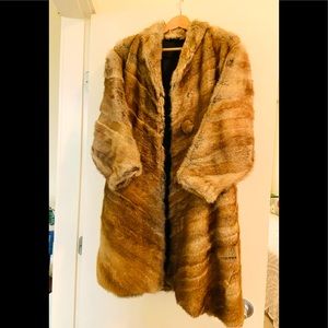Real vintage fox fur coat in great condition.